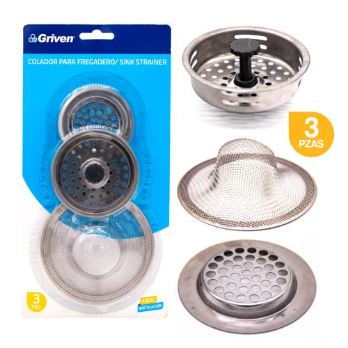 Sink Strainer Stop Set