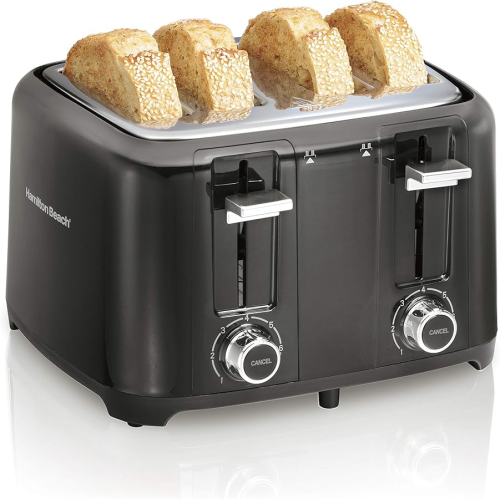 Toaster Black 4 Slice