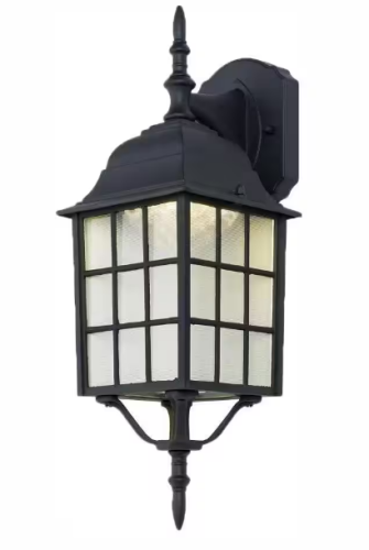 Wall Light LED Outdoor Blk