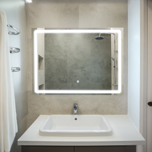 LED Mirror Square 39"x27" Rect.