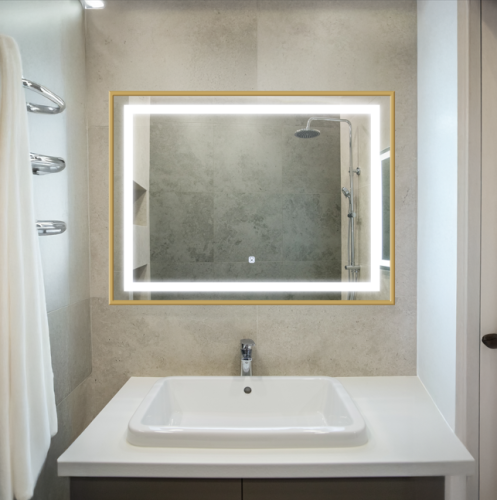 LED Mirror Square 31"x23" Rect.