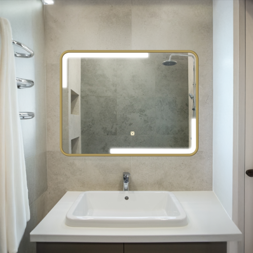 LED Mirror Square 31"x23"
