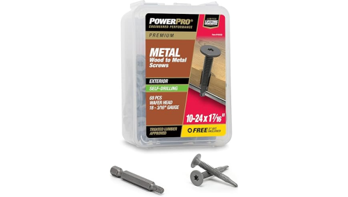 Metal Screw star 10-24x1-7/16"