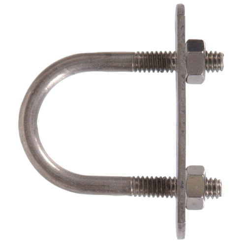 U Bolt 1/4"x1 3/4" x 1" SS
