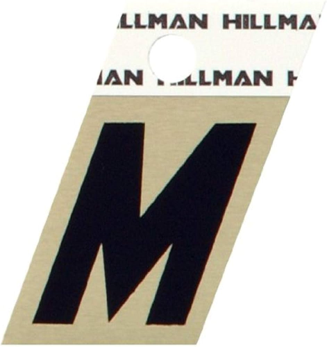 Letter (M) B/G Angle Cut 1.5"