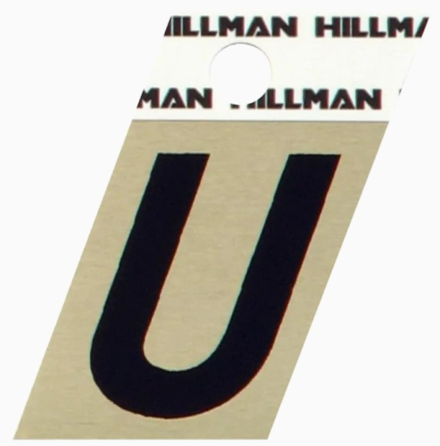 Letter (U) B/G Angle Cut 1.5"