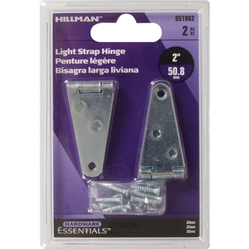 Light Strap Hinge 2" ZC 2pcs