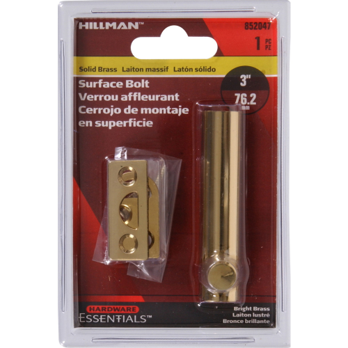 Surface Bolt 3" SB/BB