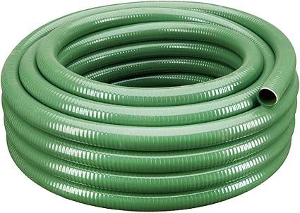 Hose Suction 2" Green/Clear