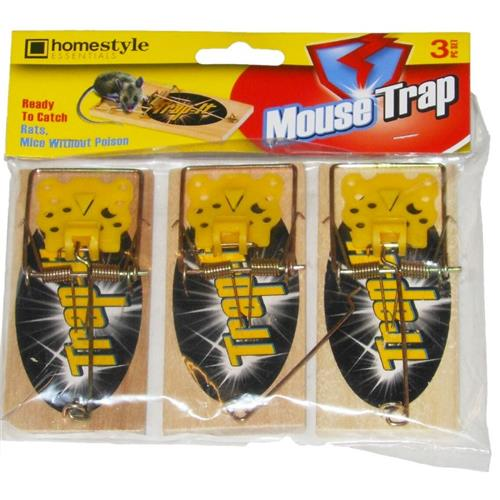 Rat Trap Wooden 3pk