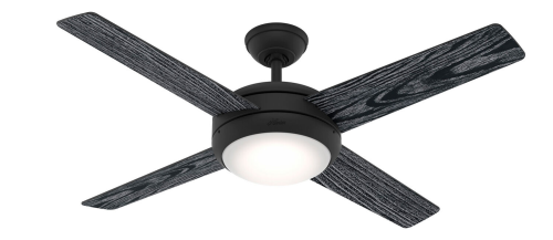 Ceiling Fan 52" Marconi Matt Blk