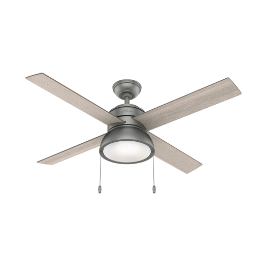 Ceiling Fan 52"Loki Matte Silver