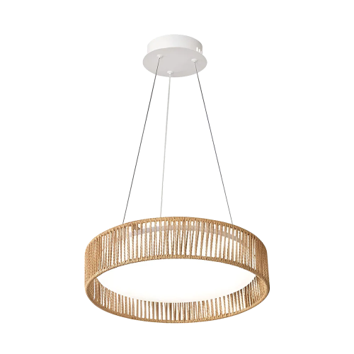 Rattan Pendant Hanging Lamp 38W