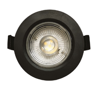 LED Spotlight Recessed Blk