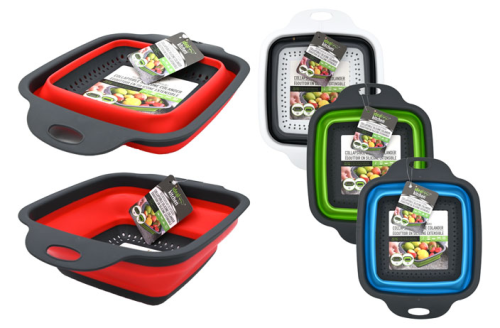Collapsible Silicone Colander