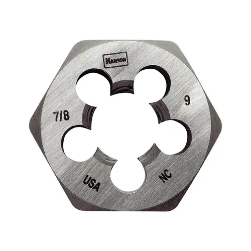 Die Hexagon 7/8"x9 1 13/16NC