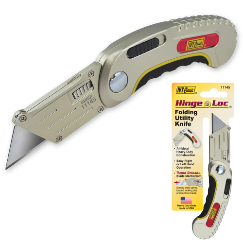 Utility Knife Hinge Lock