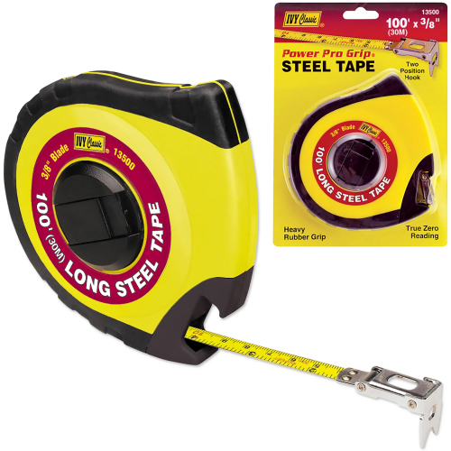 Steel Tape Nylon 100'x3/8