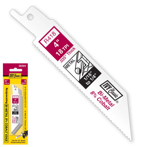 Recipro & Jig Saw Blade 4"18T