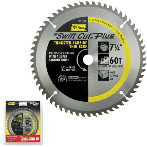 Blade Saw 7-1/4" x 60T