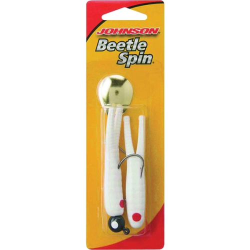 Beetle Spin White 1/4oz 2"