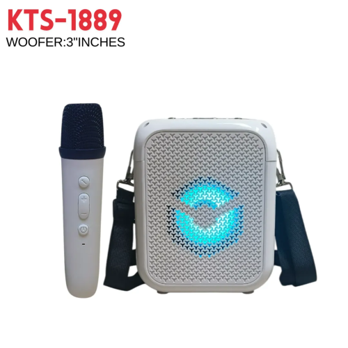 Karaoke Speaker w/Microphone 
