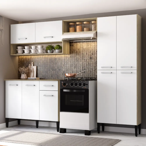 Kitchen Cabinets Oak White
