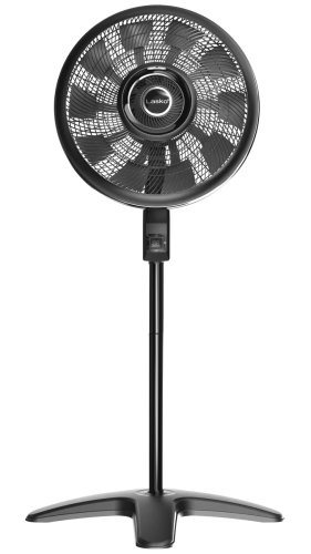 Fan 18" Pedestial w/remote Blk