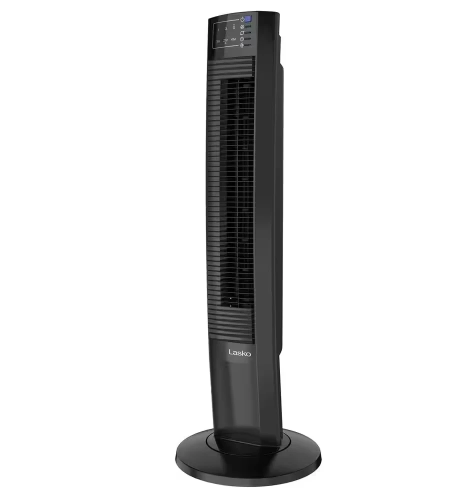 Tower Fan w/Remote Black 36"