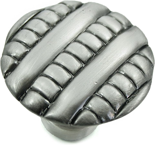 Ribbed Knob Satin 1-3/8"