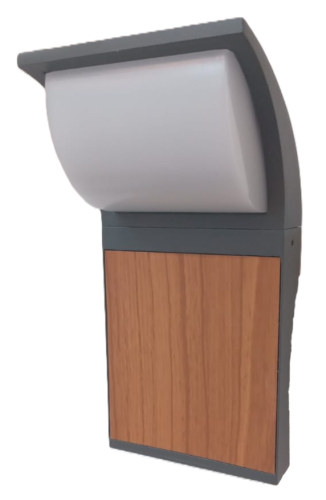 LED Wall Light Decor 13W Gray