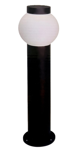 Garden Bollard Lamp Black