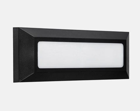 Step Lamp Decor 4W Black Finish