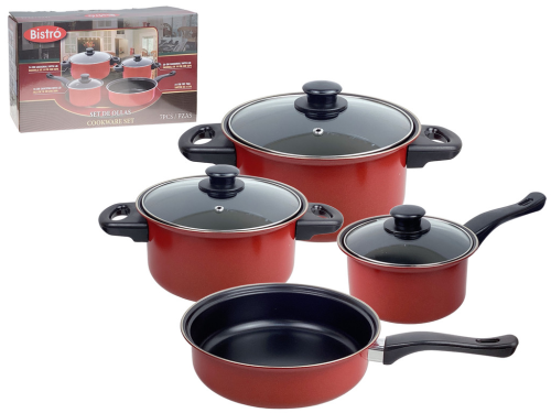 Cookware 7pc Red