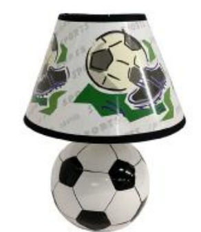 Table Lamp 27cm Football