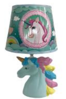 32.5cm Unicorn Table Lamp