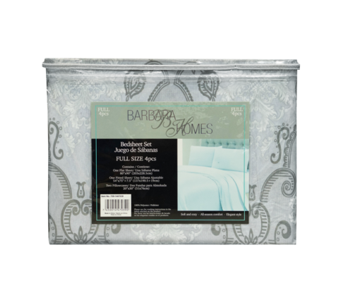 Bedsheet Full Size 4Pcs Set