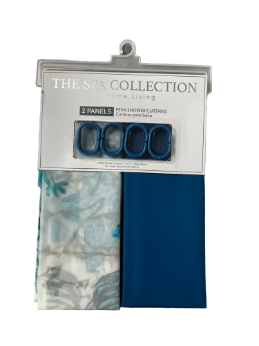 Peva Shower Curtain Set 2pk