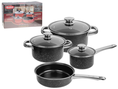 Cookware Set 7pc Carbon Steel