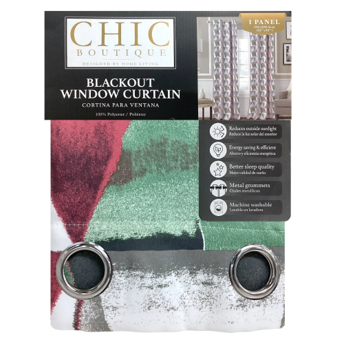 Curtain Grommet Shiny 1pc Print