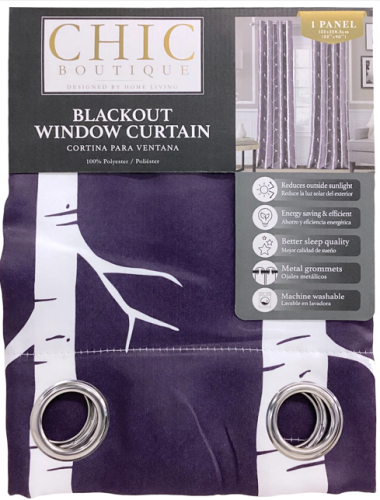 Curtain Grommet Shiny 1pc Print