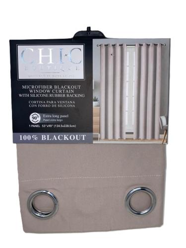 Blackout Curtain Camel 100%