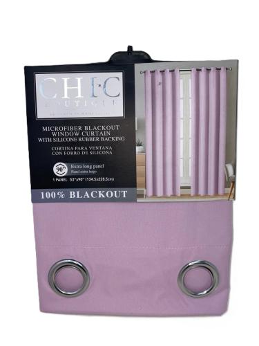 Blackout Curtain LiLac 53"x90"