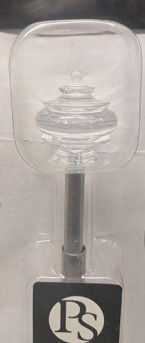 Curtain Rod with Cristal 48-84"