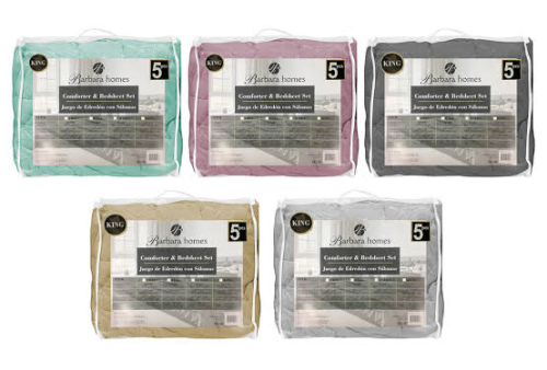 Comforter & Bed Sheet Set 5pc