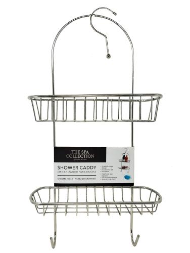 Metal Shower Caddy Chrome 2 Tier