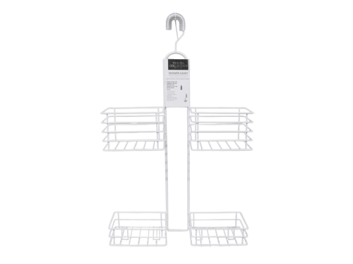 Metal Shower Caddy White