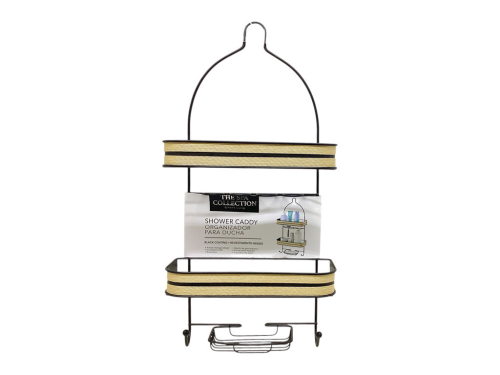 Metal Shower Caddy Black