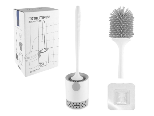 Toilet Brush w/Wall Mount