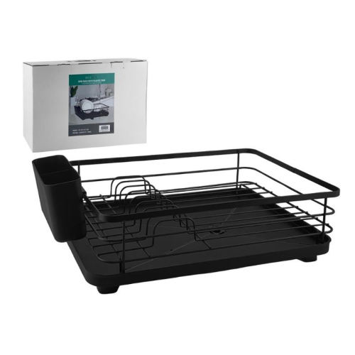 Dish Rack w/Plastic Tray